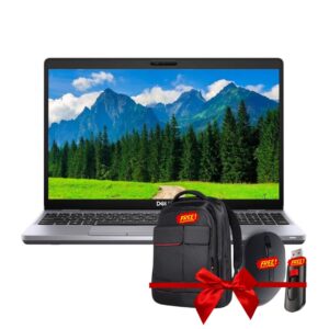 (Refurbished) Dell Latitude 5510 Intel Core i5-10210U Quad Core Processor Intel UHD Graphic Laptop (8 GB DDR4 RAM/128 GB SSD/15.6" FHD (1080p)/Windows 11/WiFi/Bluetooth/ NUMERIC KEYPAD) And Free Laptop Bag,Mouse,Pendrive.
