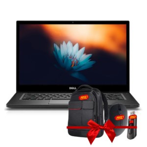 (Refurbished) DELL LATITUDE 7400 Intel Windows 10 Pro (Core i5 8th GEN/ 8GB RAM/ 256GB SSD/ WEBCAM/ 14 "/ WIN-10 PR0) And Free Laptop Bag, mouse & Pendrive