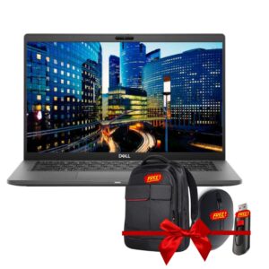 (Refurbished) Dell Latitude 7410 14" Notebook - Full HD - 1920 x 1080 - Core i5 i5-10610U 10th Gen 1.8GHz Hexa-core (6 Core) - 16GB RAM - 256GB SSD and laptop bag, mouse, pendrive.