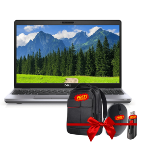 (Refurbished)Dell Latitude 5511 15.6" Notebook - Full HD - 1920 x 1080 - Core i7 -10400H 10th Gen 2.6GHz Quad-core (4 Core) - 16GB RAM - 256GB SSD And Free Laptop bag, Mouse, Pendrive