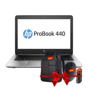 (Refurbished Premium) HP PROBOOK 440 G4 (CORE I5 7TH GEN/8GB/256GB SSD/WEBCAM/14 Non Touch/Win 10 Pro/1 Year Brand Warranty)